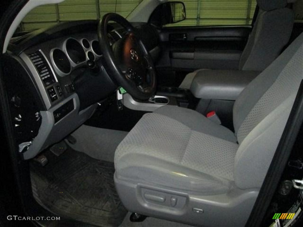 2010 Tundra TRD CrewMax - Black / Graphite Gray photo #10