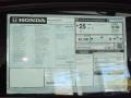 2013 Honda Civic Si Coupe Window Sticker