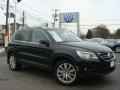 Deep Black Metallic 2010 Volkswagen Tiguan SEL 4Motion