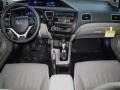 Gray 2013 Honda Civic EX-L Coupe Dashboard