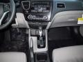 2013 Crystal Black Pearl Honda Civic EX-L Coupe  photo #6