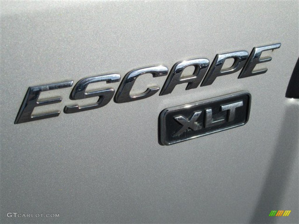 2003 Escape XLT V6 - Satin Silver Metallic / Medium Dark Flint photo #7