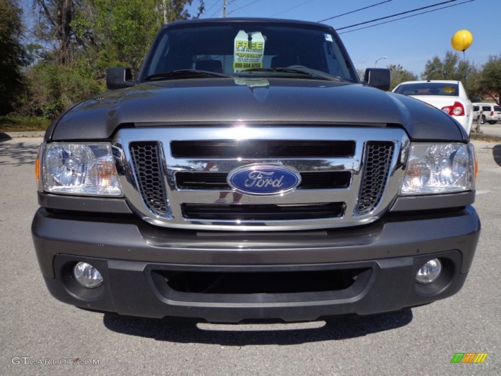 Dark Shadow Grey Metallic 2010 Ford Ranger XLT SuperCab Exterior Photo #77428698