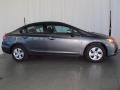 Polished Metal Metallic - Civic LX Sedan Photo No. 2