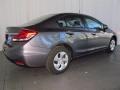 Polished Metal Metallic - Civic LX Sedan Photo No. 3