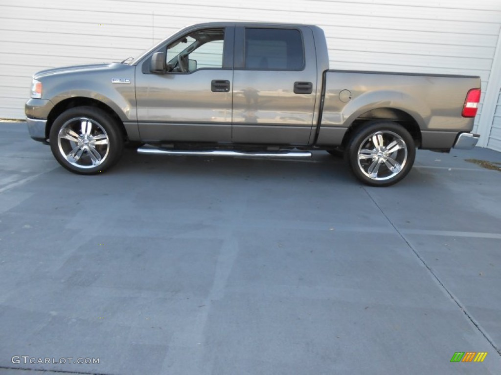 Dark Shadow Grey Metallic 2007 Ford F150 XLT SuperCrew Exterior Photo #77429922