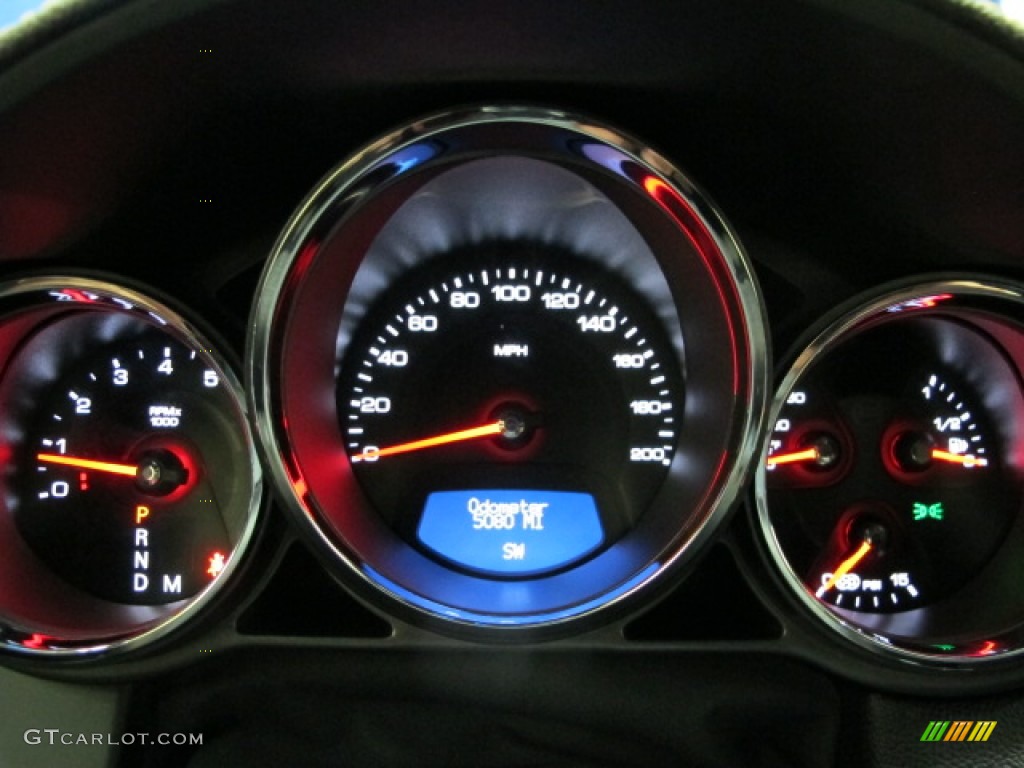 2012 Cadillac CTS -V Coupe Gauges Photo #77430194