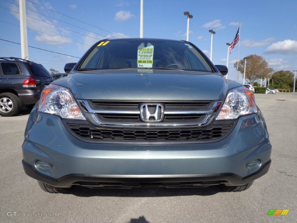 2011 CR-V SE - Opal Sage Metallic / Ivory photo #14