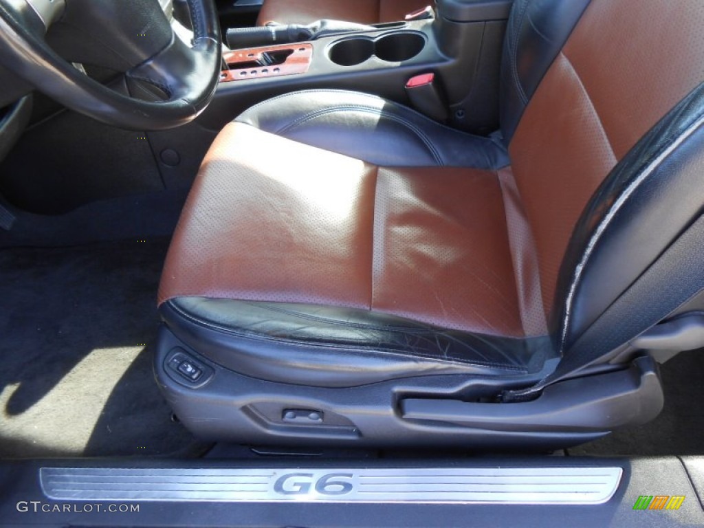 Ebony/Morocco Interior 2007 Pontiac G6 GT Convertible Photo #77430978