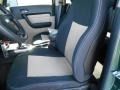 2006 Hummer H3 Ebony Black/Light Cashmere Beige Interior Front Seat Photo
