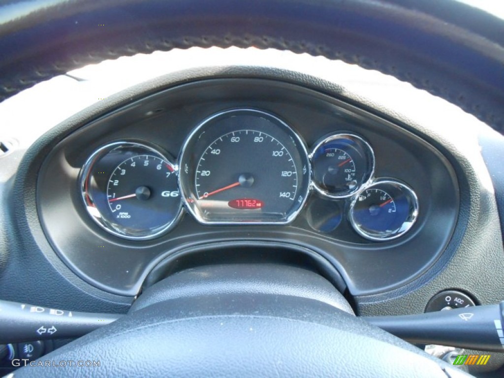 2007 Pontiac G6 GT Convertible Gauges Photo #77431230