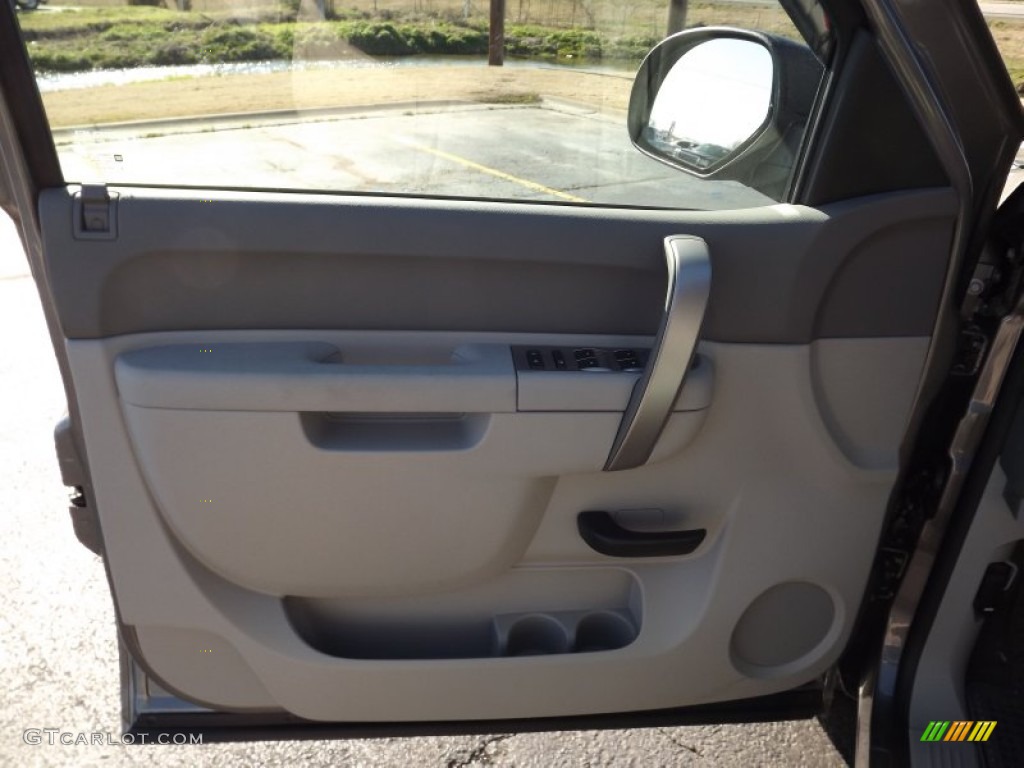 2013 Silverado 1500 LT Extended Cab - Graystone Metallic / Light Titanium/Dark Titanium photo #16