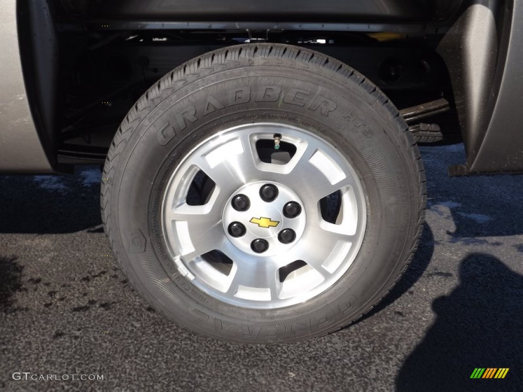 2013 Silverado 1500 LT Extended Cab - Graystone Metallic / Light Titanium/Dark Titanium photo #20