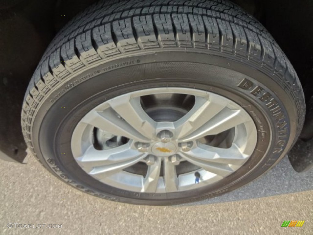 2011 Equinox LS - Gold Mist Metallic / Light Titanium/Jet Black photo #14