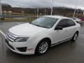 2010 White Suede Ford Fusion S  photo #5