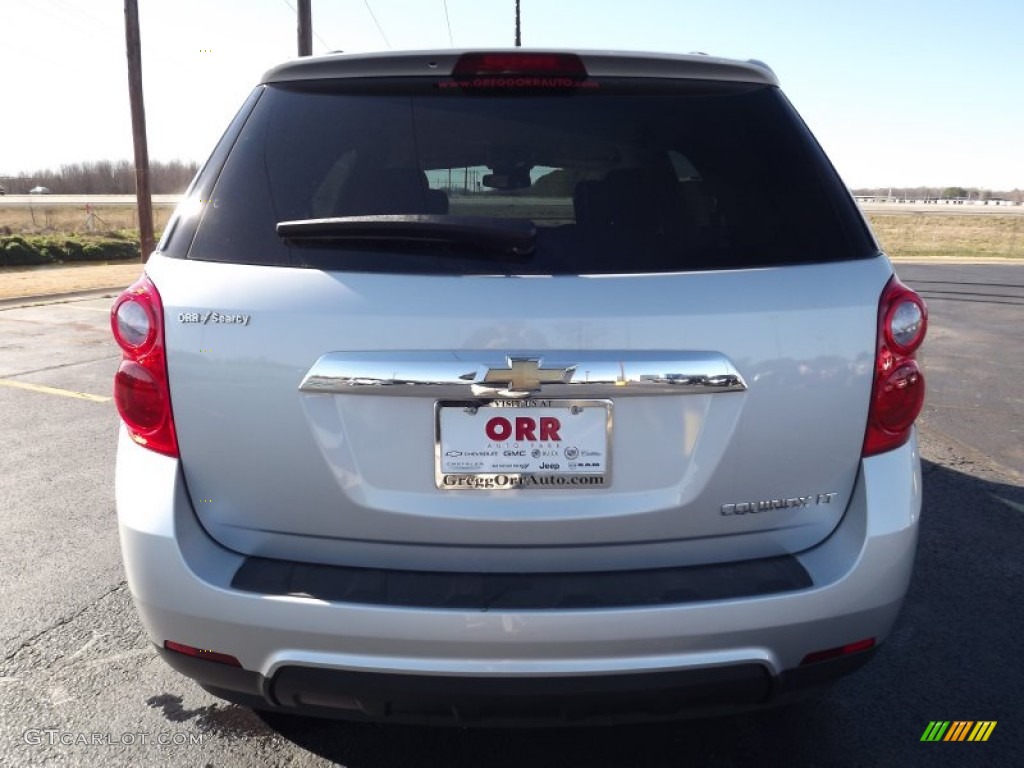 2013 Equinox LT - Silver Ice Metallic / Light Titanium/Jet Black photo #6