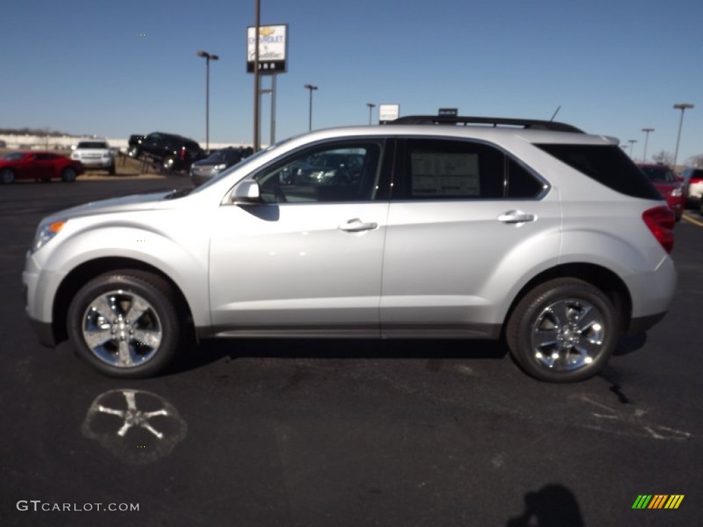 2013 Equinox LT - Silver Ice Metallic / Light Titanium/Jet Black photo #8