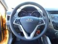 Black Steering Wheel Photo for 2013 Hyundai Veloster #77432469