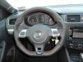 Titan Black 2013 Volkswagen Jetta GLI Autobahn Steering Wheel