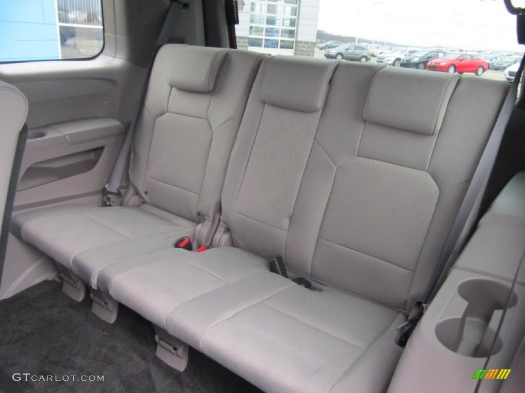 Gray Interior 2010 Honda Pilot LX 4WD Photo #77434506