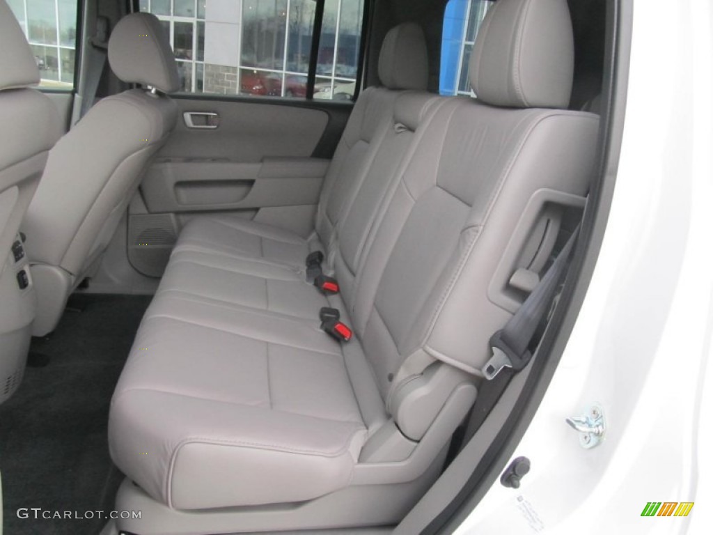Gray Interior 2013 Honda Pilot EX-L 4WD Photo #77434839