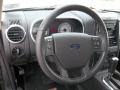 Charcoal Black 2010 Ford Explorer Sport Trac Limited Steering Wheel