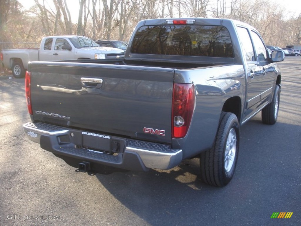 2012 Canyon SLE Crew Cab 4x4 - Dark Steel Gray Metallic / Ebony photo #4