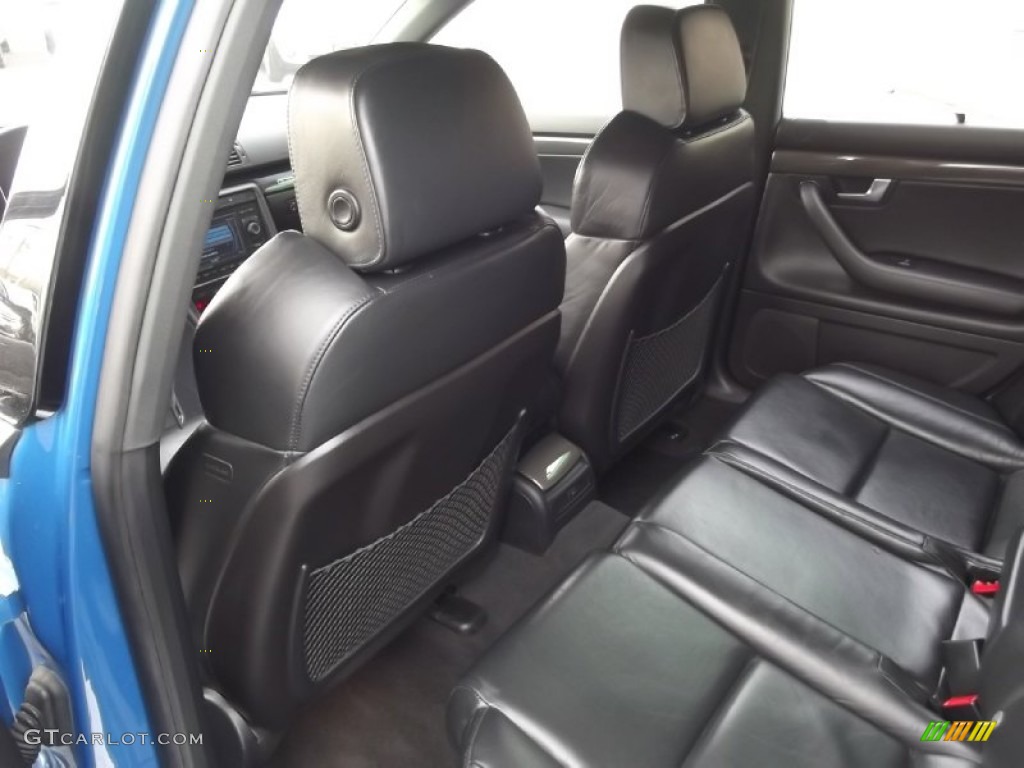 2006 Audi S4 4.2 quattro Sedan Rear Seat Photo #77435539