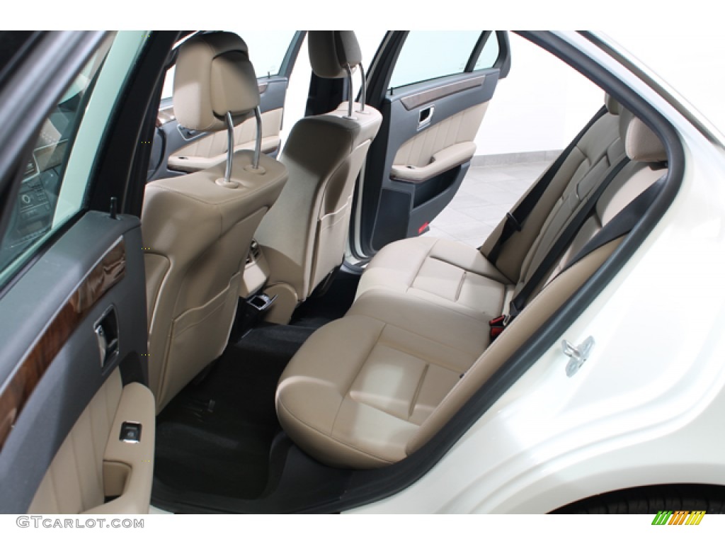 2010 Mercedes-Benz E 350 4Matic Sedan Rear Seat Photo #77435764