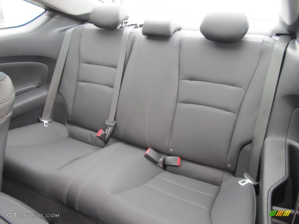 2013 Honda Accord EX-L V6 Coupe Rear Seat Photo #77435926