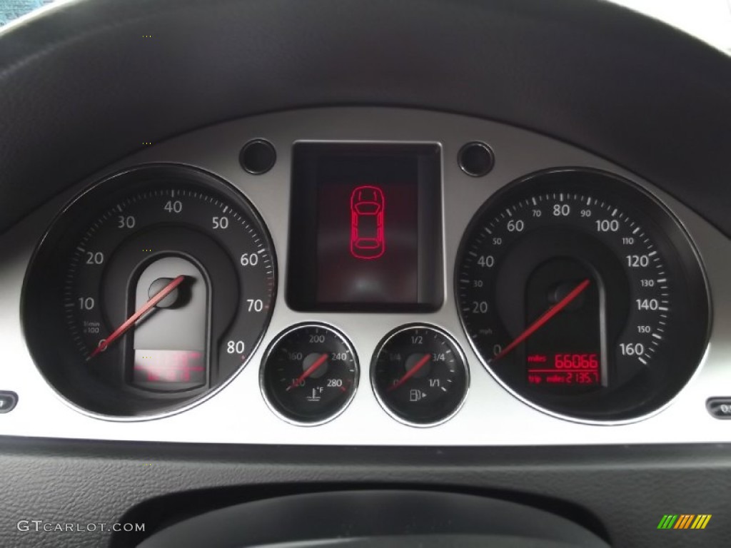 2008 Volkswagen Passat Komfort Sedan Gauges Photos