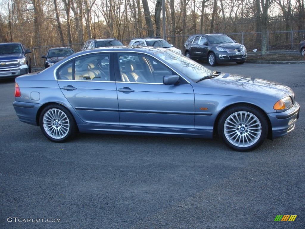 Steel Blue Metallic 2001 BMW 3 Series 330i Sedan Exterior Photo #77436447