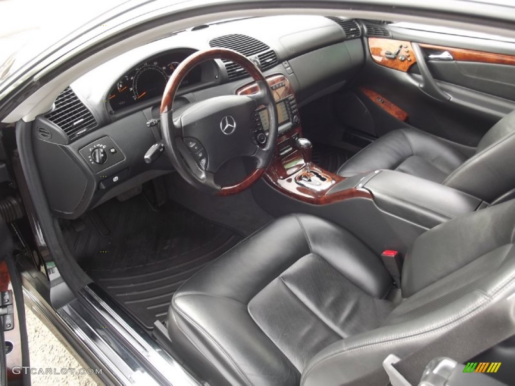 Charcoal Interior 2006 Mercedes-Benz CL 500 Photo #77436725