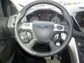 Charcoal Black Steering Wheel Photo for 2013 Ford Escape #77437353