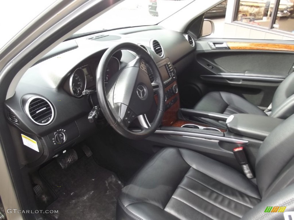 Black Interior 2006 Mercedes-Benz ML 350 4Matic Photo #77437398