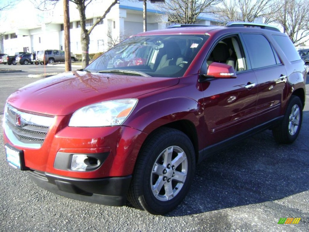 2009 Outlook XE - Garnet Red / Black photo #1