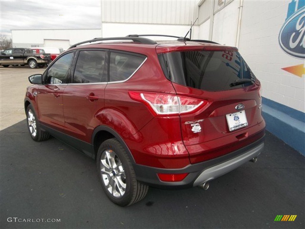 2013 Escape SE 1.6L EcoBoost - Ruby Red Metallic / Medium Light Stone photo #4