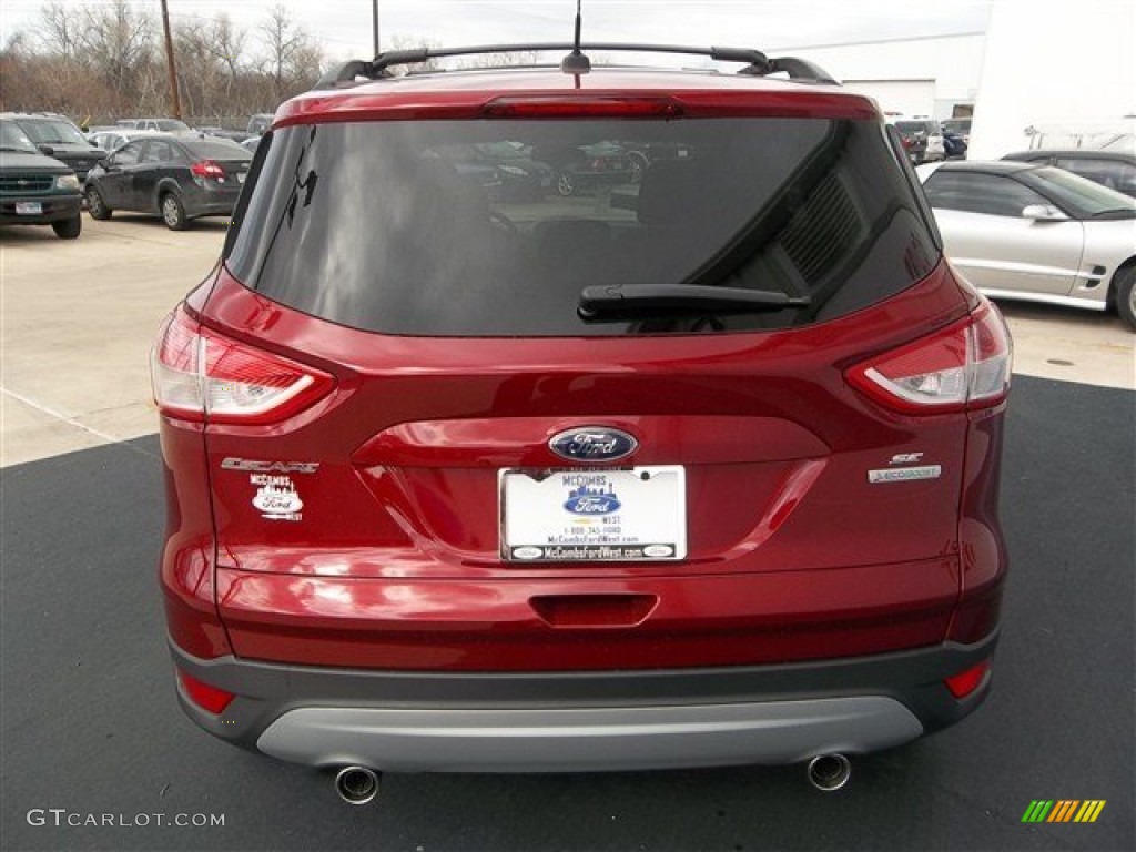 2013 Escape SE 1.6L EcoBoost - Ruby Red Metallic / Medium Light Stone photo #5