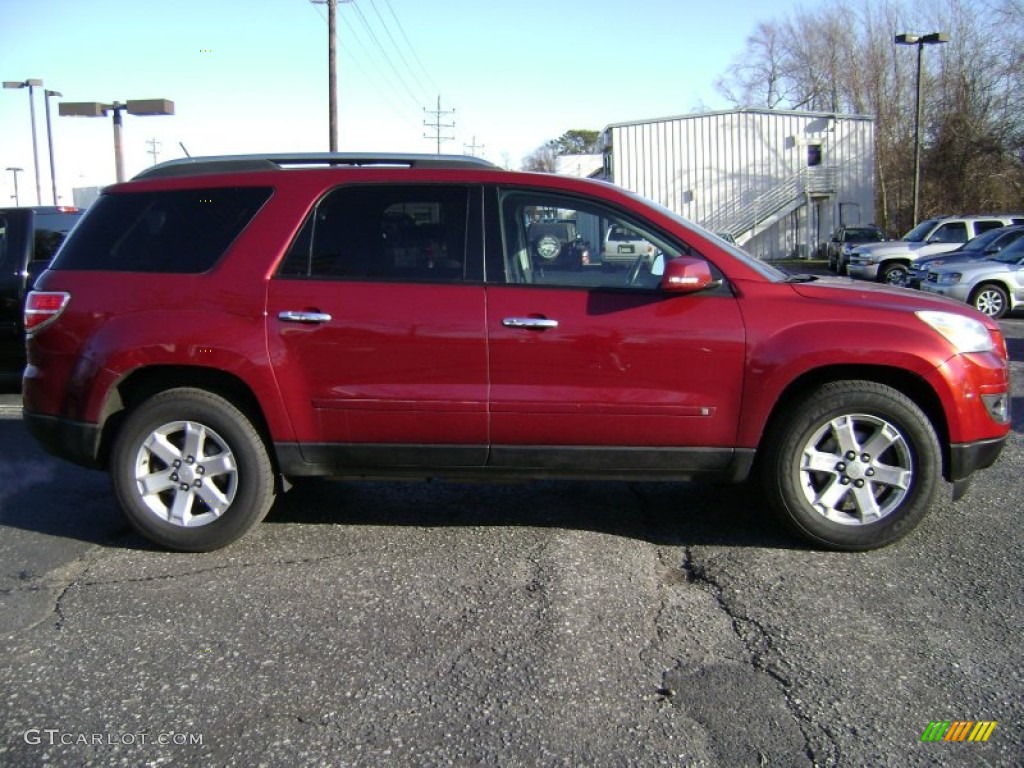 Garnet Red 2009 Saturn Outlook XE Exterior Photo #77437542