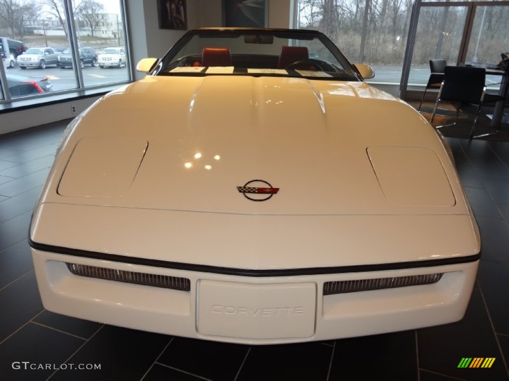 White 1987 Chevrolet Corvette Convertible Exterior Photo #77437725
