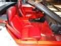 Red Interior Photo for 1987 Chevrolet Corvette #77437941