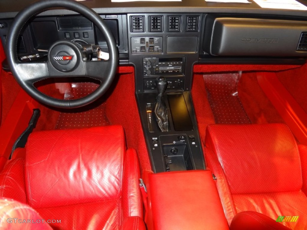 1987 Chevrolet Corvette Convertible Dashboard Photos