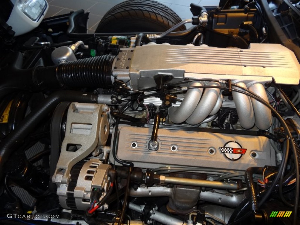1987 Chevrolet Corvette Convertible Engine Photos