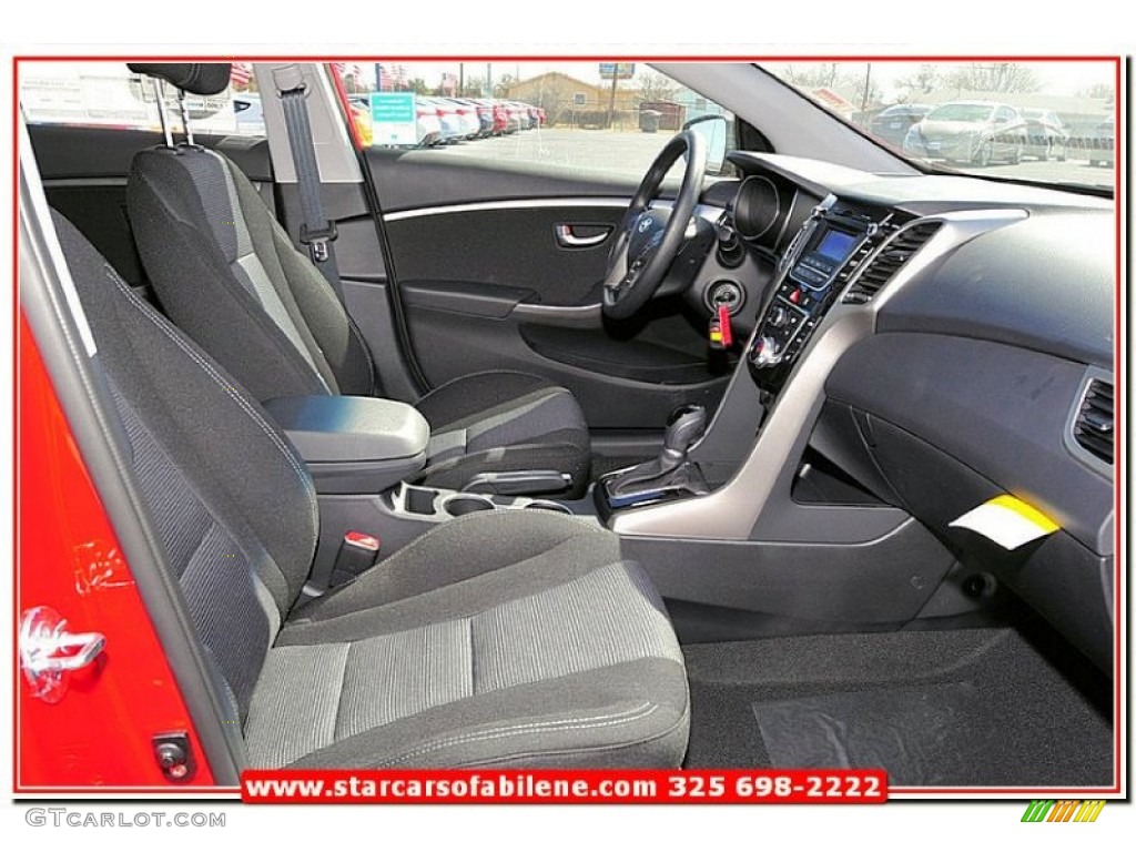 2013 Elantra GT - Volcanic Red / Black photo #26