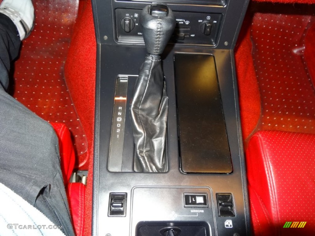 1987 Chevrolet Corvette Convertible Transmission Photos