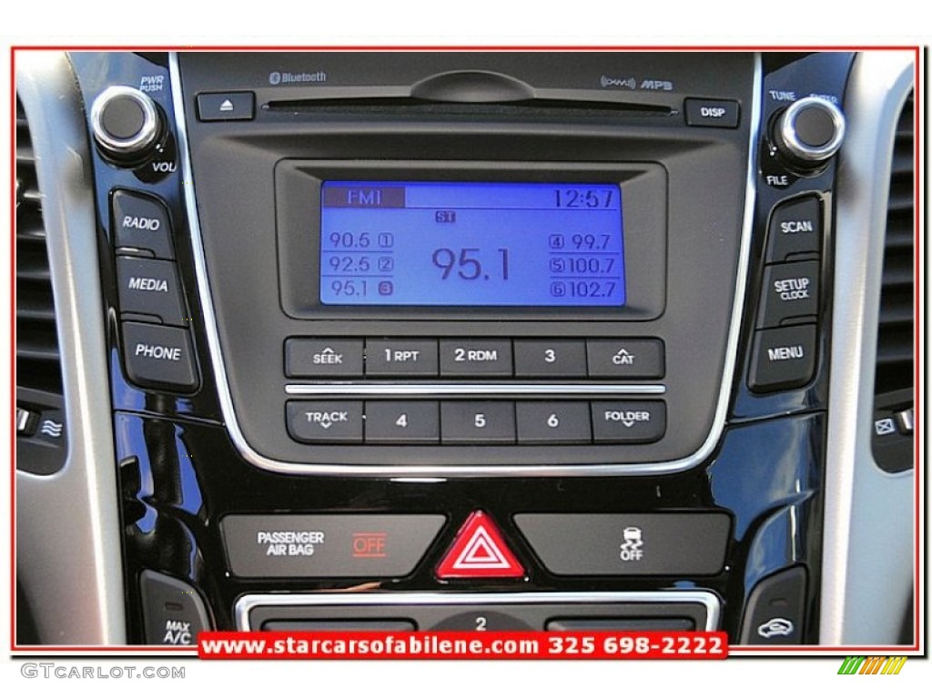 2013 Elantra GT - Volcanic Red / Black photo #31