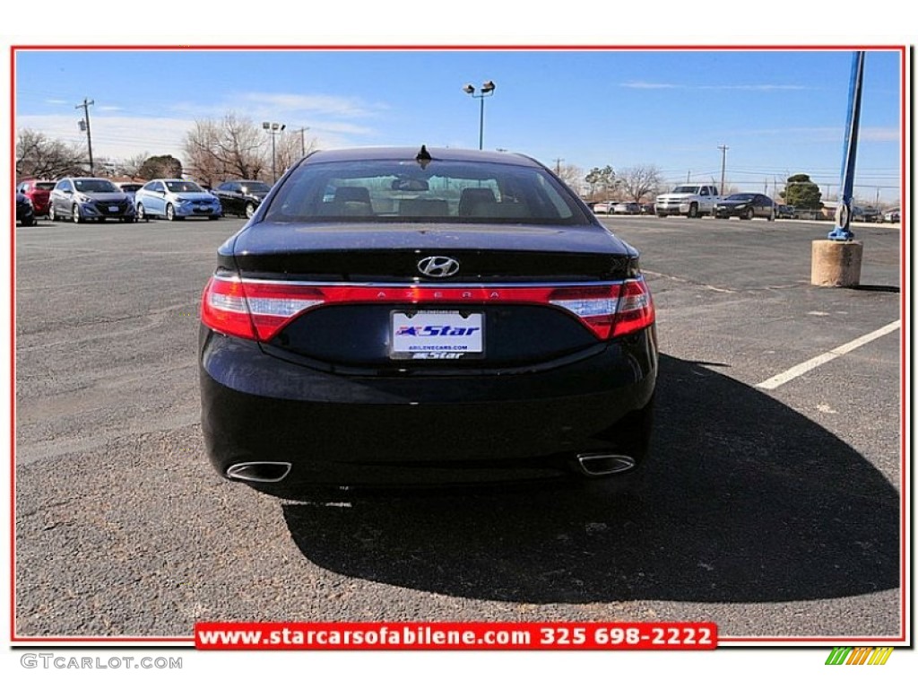2013 Azera  - Midnight Blue Pearl / Camel photo #4