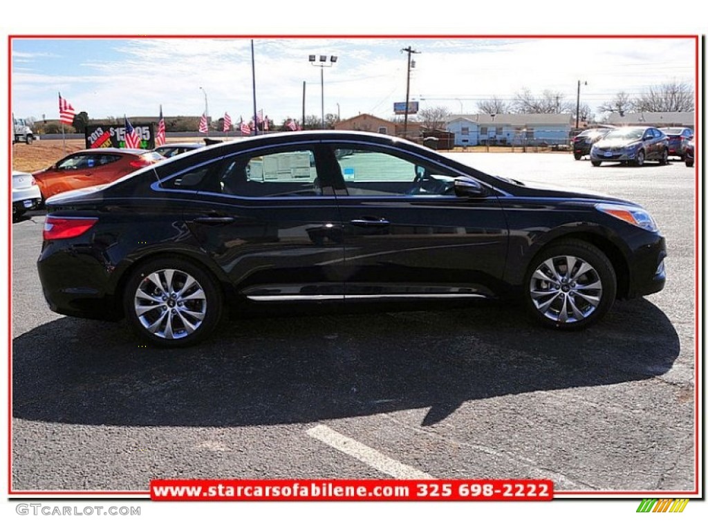 2013 Azera  - Midnight Blue Pearl / Camel photo #7
