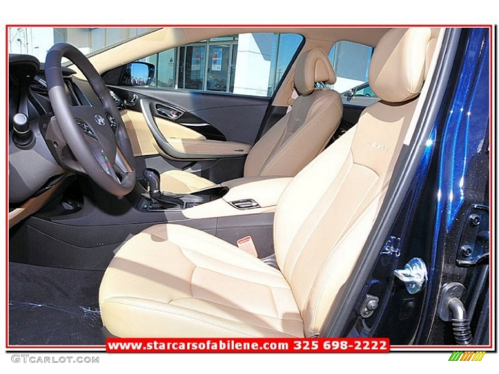 2013 Azera  - Midnight Blue Pearl / Camel photo #11