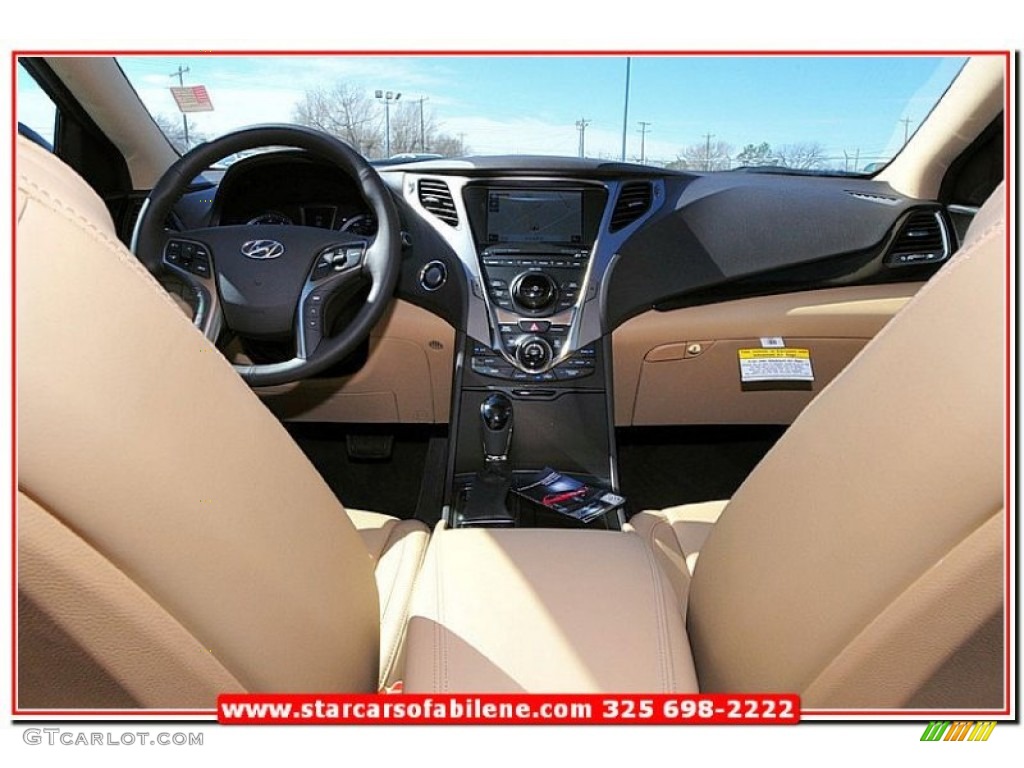 2013 Azera  - Midnight Blue Pearl / Camel photo #22